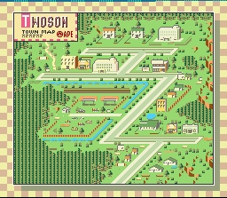 The map Twoson town!